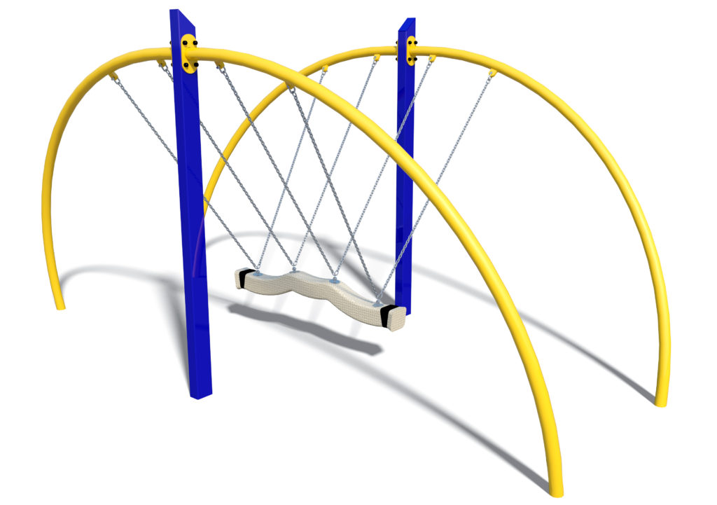 Канатные качели Гусеница