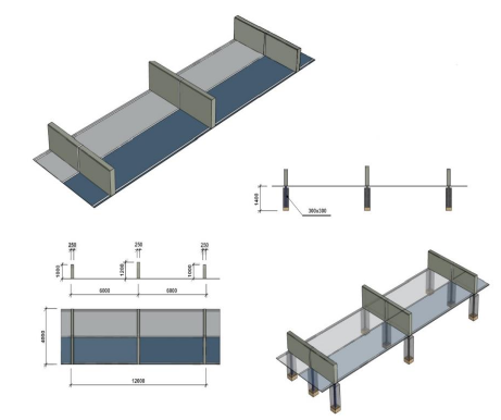Элемент ПП Три стены