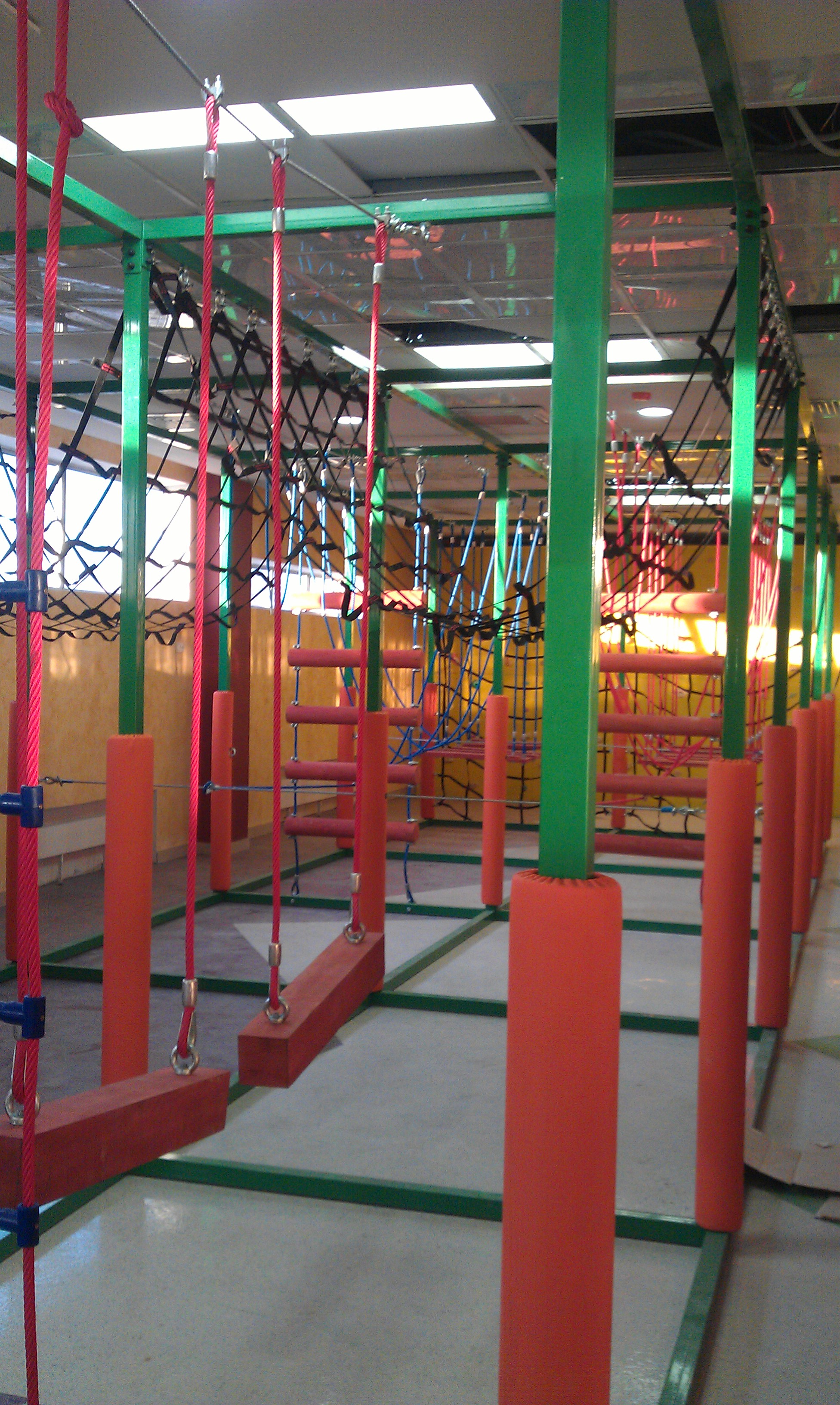 Полоса препятствий для помещения