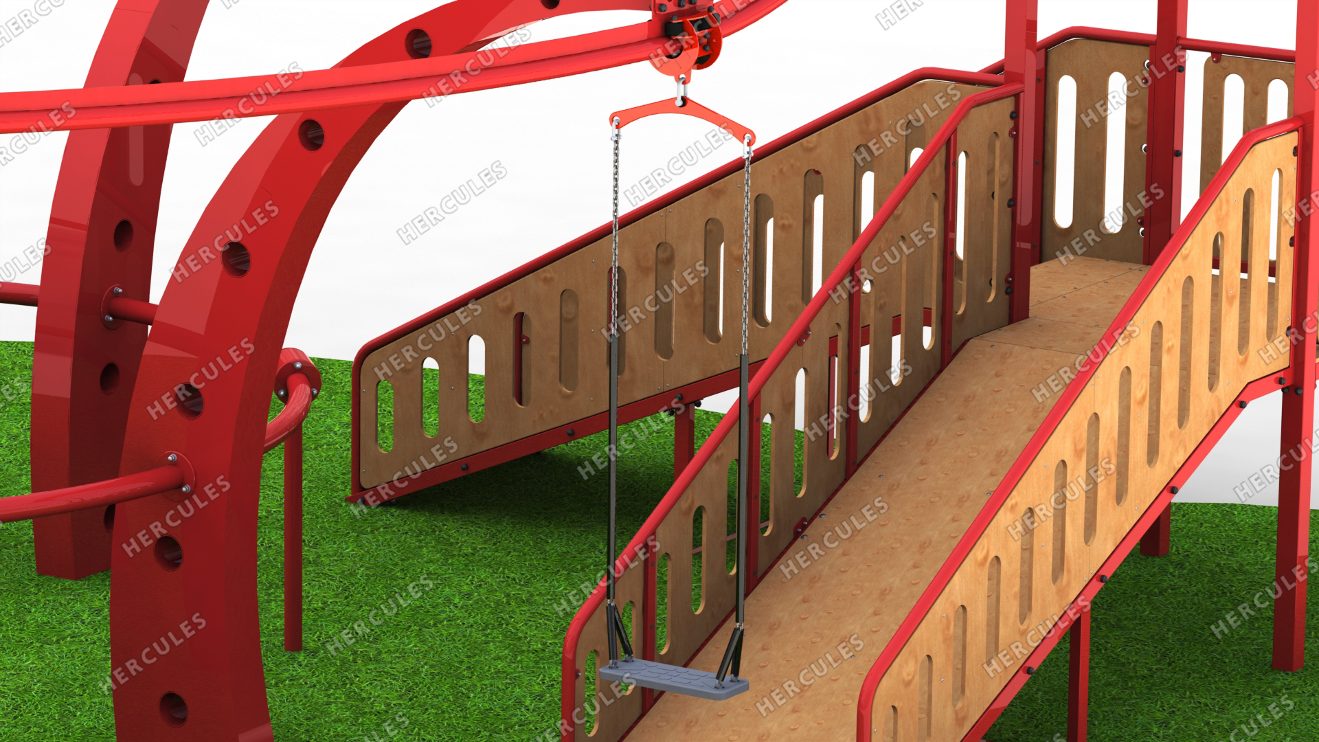 Монорельс-качели