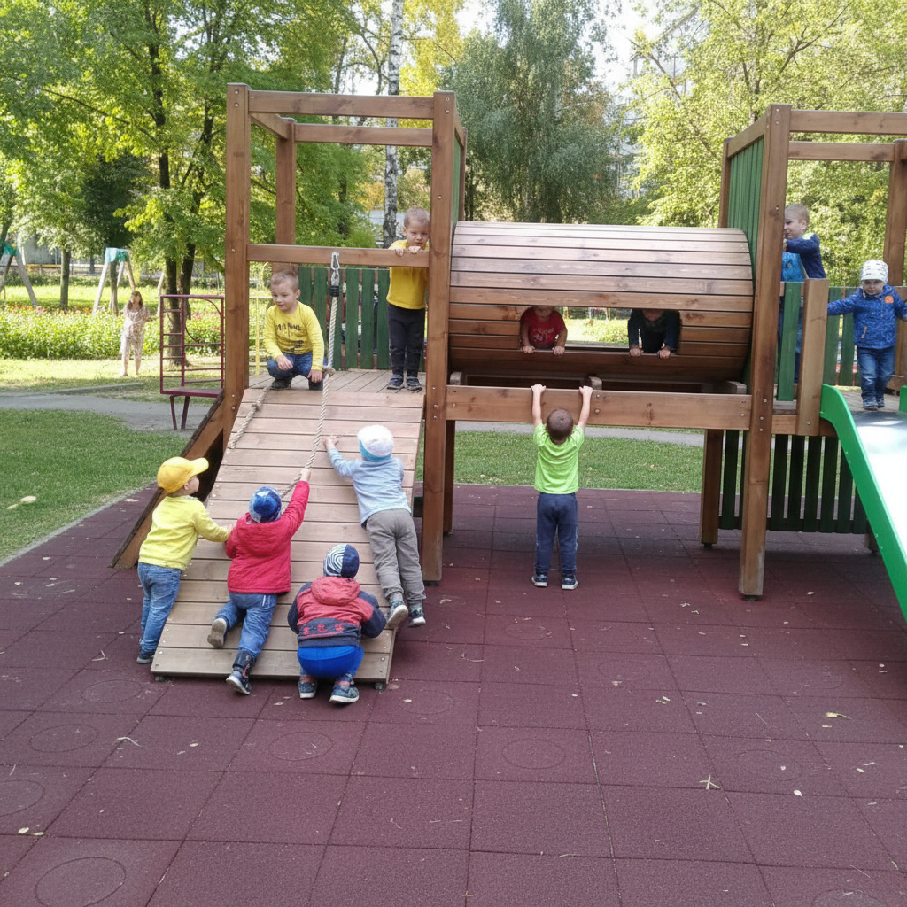 Детский игровой комплекс Двор-3