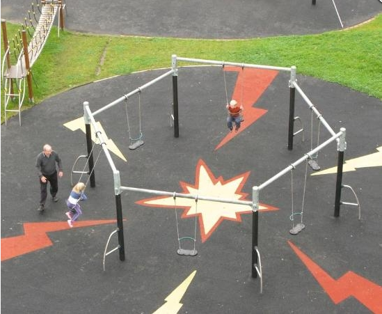 Качели 6-ти местные Круг