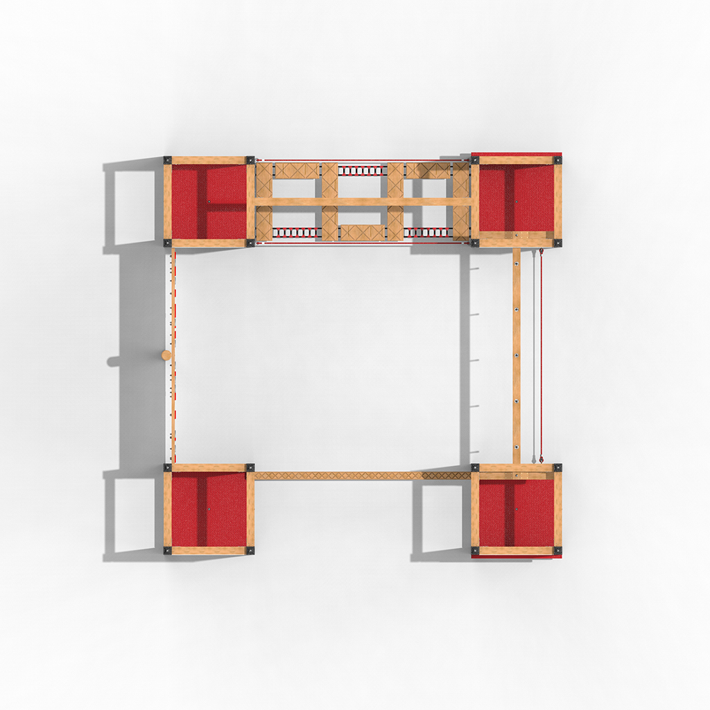 Детский комплекс для лазания v.2 Смол
