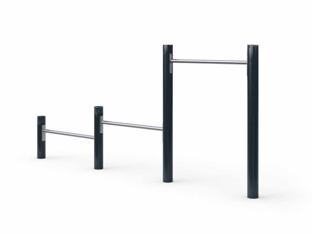 Разноуровневые брусья серия Kompann