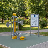 Н-011 Тренажер Руль для колясочников