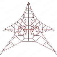 Конструкция для лазания серия "Звезда" ПД-527 (11х11х4)