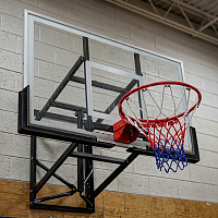 Баскетбольный щит игровой из закаленного стекла 10 мм