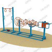 УТК-005 Уличный тренажерный комплекс для пожилых и МГН