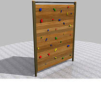 Скалодром для спортивных площадок