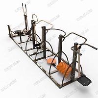 УТК-004 Уличный тренажерный комплекс