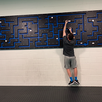 Настенный скалодром Лабиринт