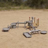 Детская площадка для игр с водой Каскад