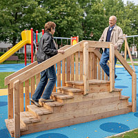 Тренажер для пожилых Горка Эко