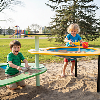 Песочница двойная