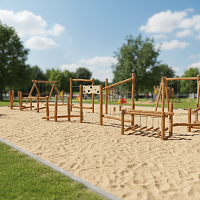 Детская полоса препятствий v.1