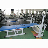 Скамья со стойками для жима лежа для инвалидов Скамья со стойками для жима лежа для инвалидов