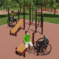 W-7.07 Компекс для инвалидов-колясочников PERFECT