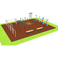 Площадка для сдачи нормативов. Ступень 1-11
