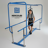 Брусья реабилитационные с монорельсом