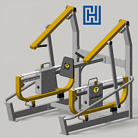 НВВ-002Z Жим от плеч для колясочников