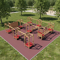 Детский комплекс для лазания v.2 Биг