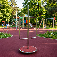 Миникарусель из нержавеющей стали