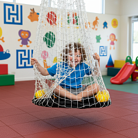 Подвес без рамы "Качели-вигвам" Подвес без рамы "Качели-вигвам"