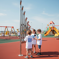 Музыкальные трубы-барабаны Музыкальные трубы-барабаны