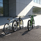 ВП-07 Велопарковка овальная массовая на 8 мест