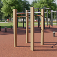 Турник четверной серия Эко